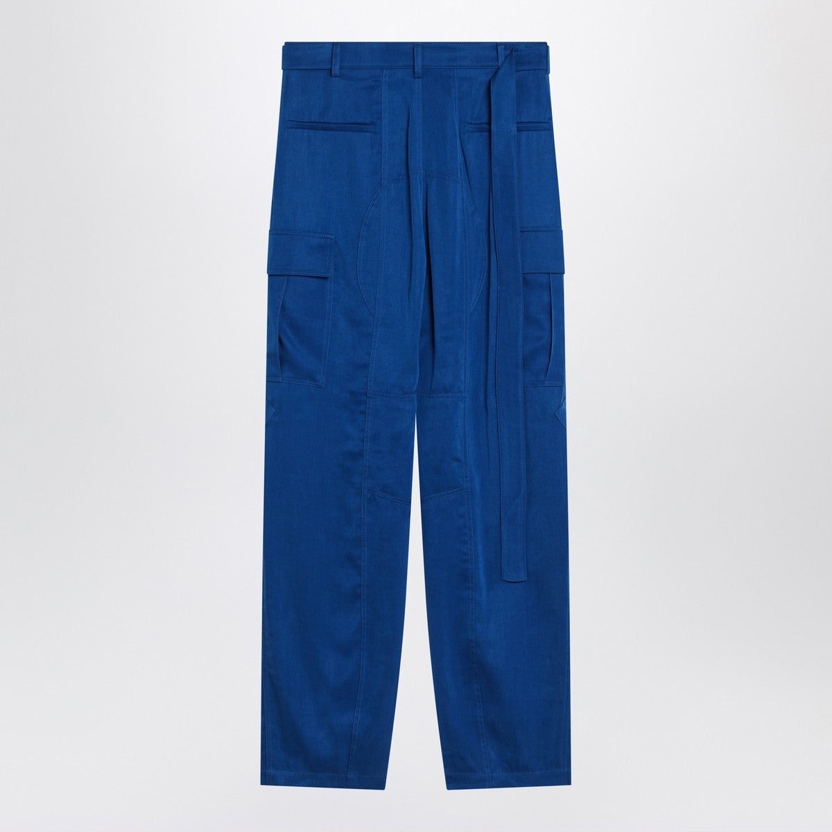 Ferragamo Ferragamo Electric blue cargo trousers