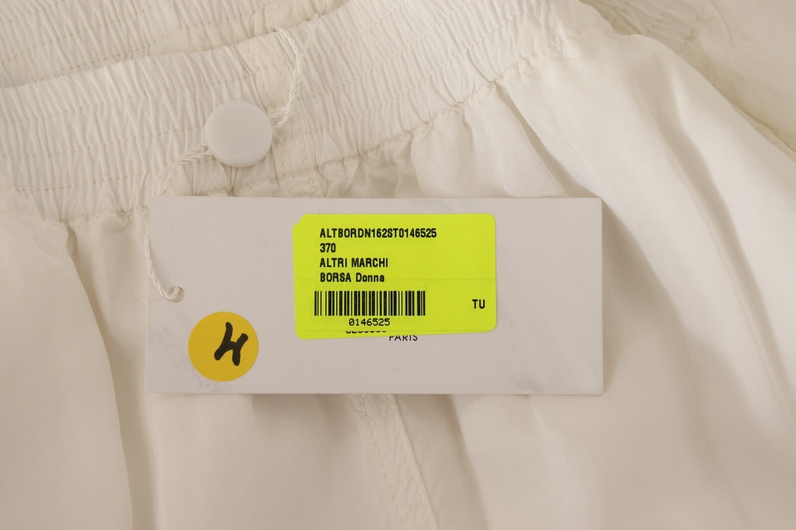 Maison Margiela White High Waist Cropped Women Trouser Pants - Luxe Marca