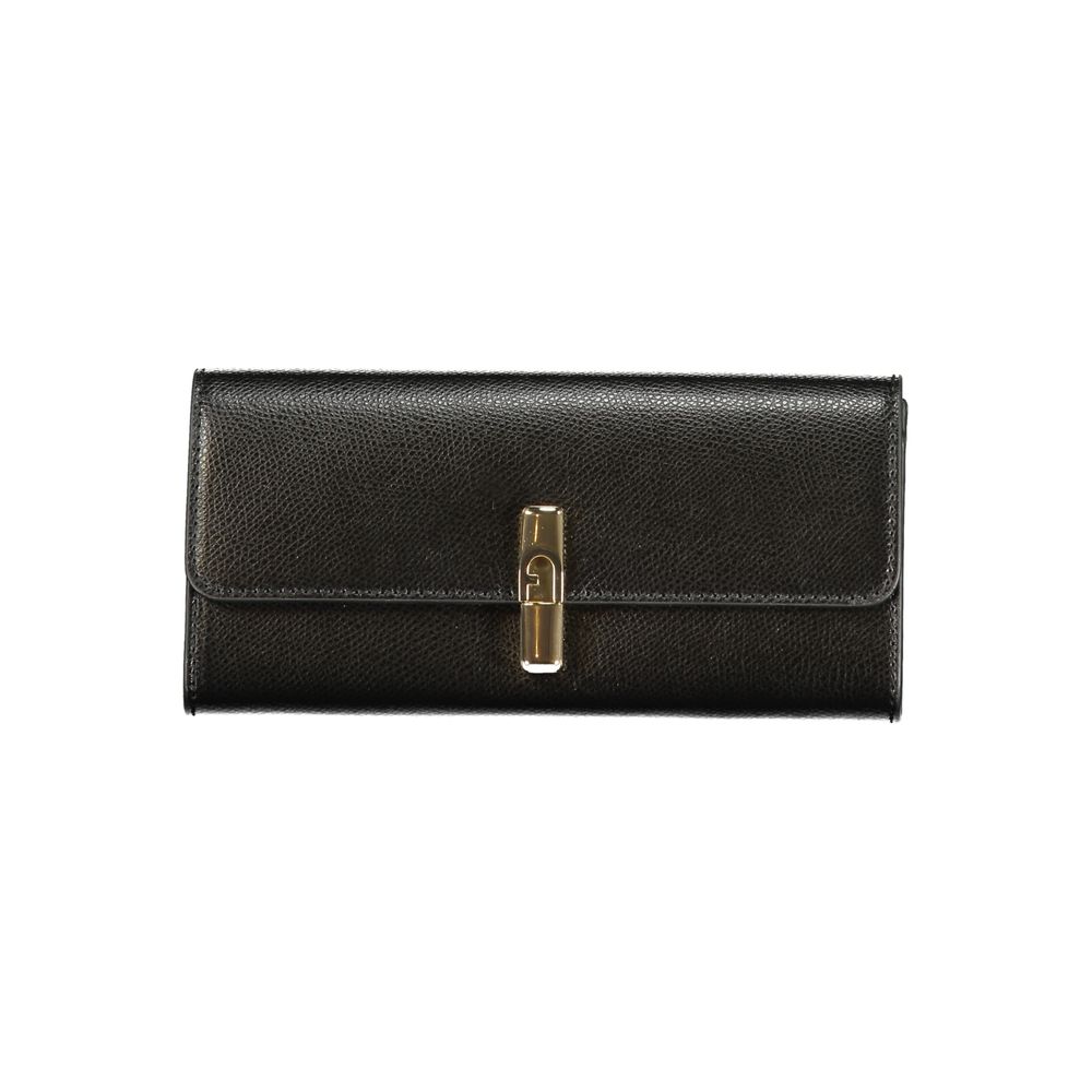 Furla Nero Leather Woman Wallet