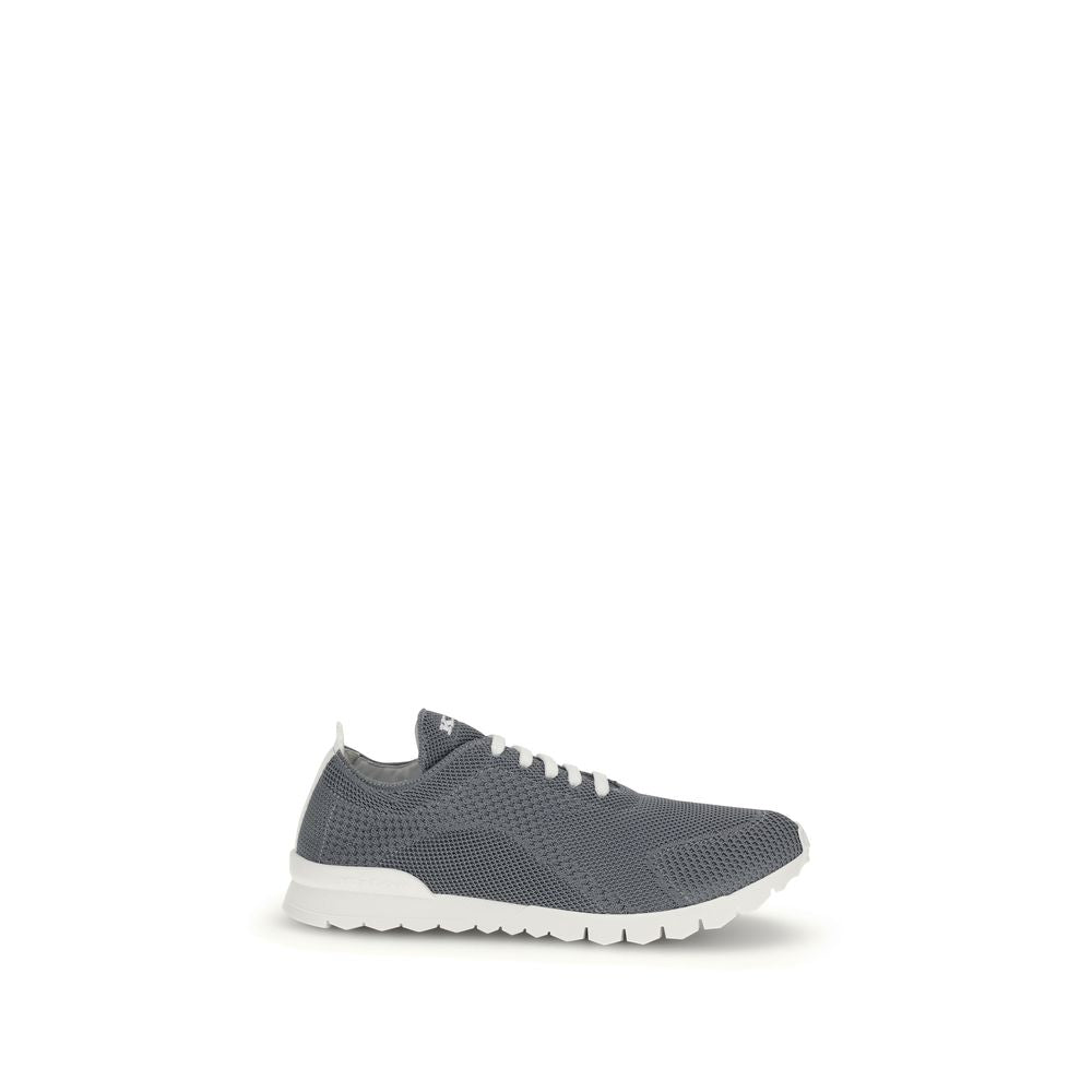 Kiton Gray Rubber Athletic Sneakers