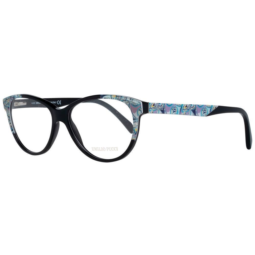 Emilio Pucci Black Plastic Glasses (Frames) - Luxe Marca