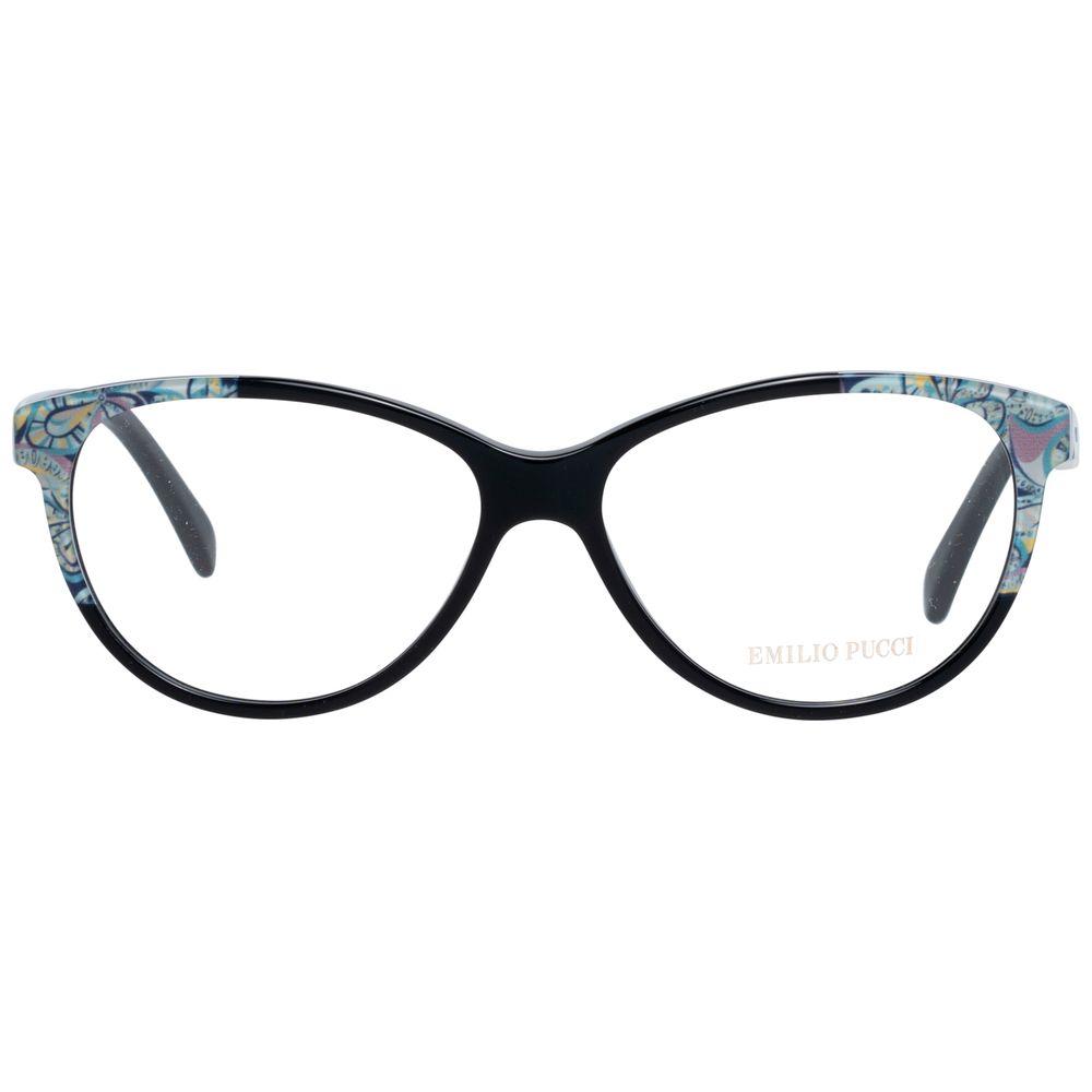 Emilio Pucci Black Plastic Glasses (Frames) - Luxe Marca