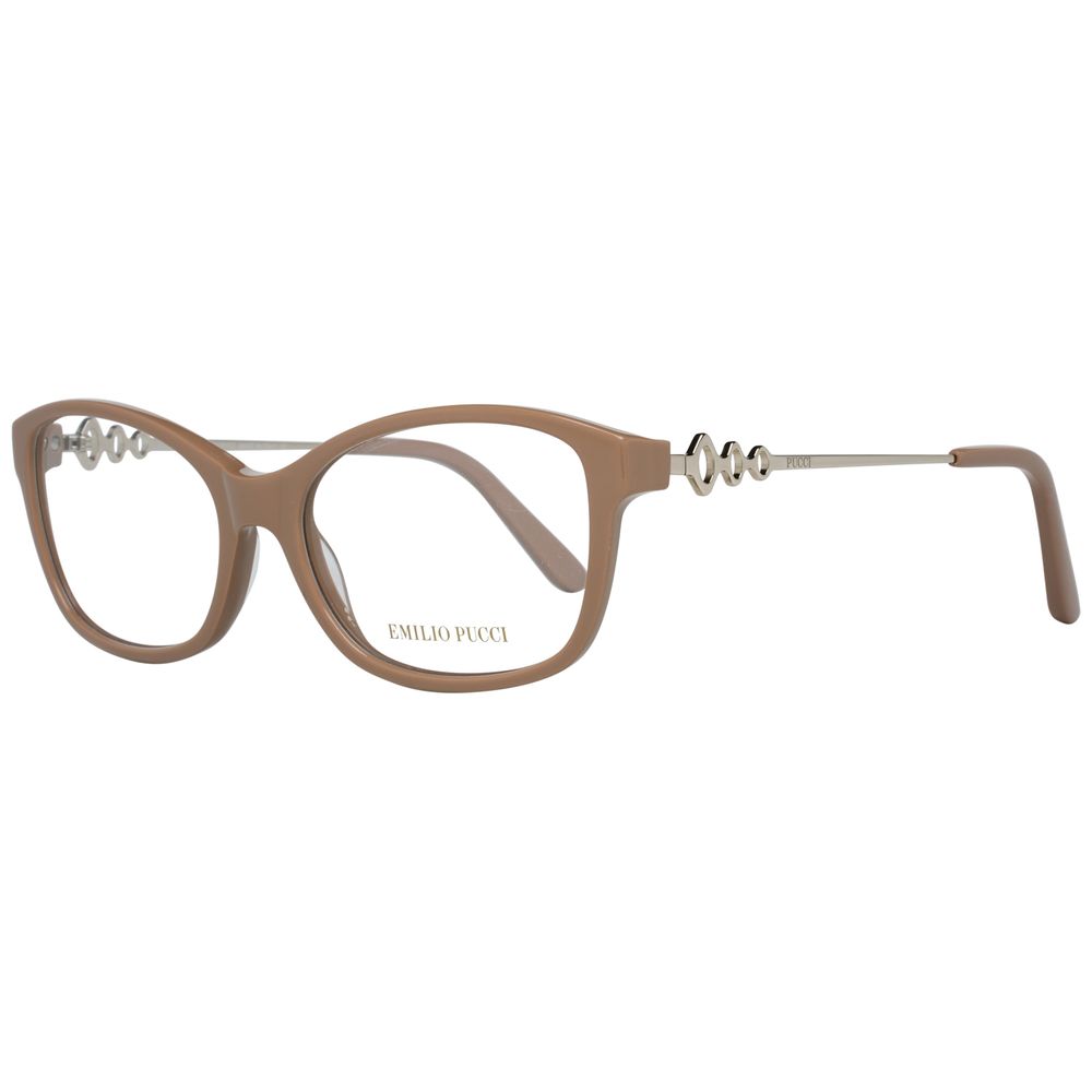 Emilio Pucci Brown Metal Glasses (Frames) - Luxe Marca