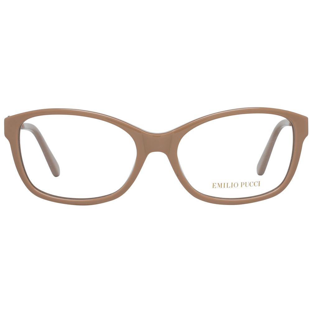 Emilio Pucci Brown Metal Glasses (Frames) - Luxe Marca