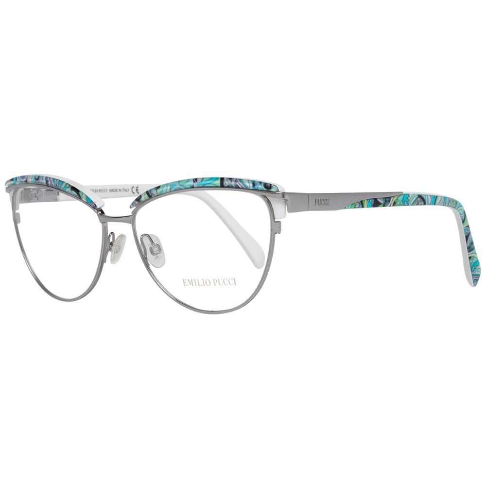 Emilio Pucci Gray Metal Glasses (Frames) - Luxe Marca