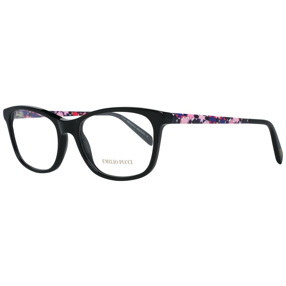 Emilio Pucci Black Metal Glasses (Frames) - Luxe Marca