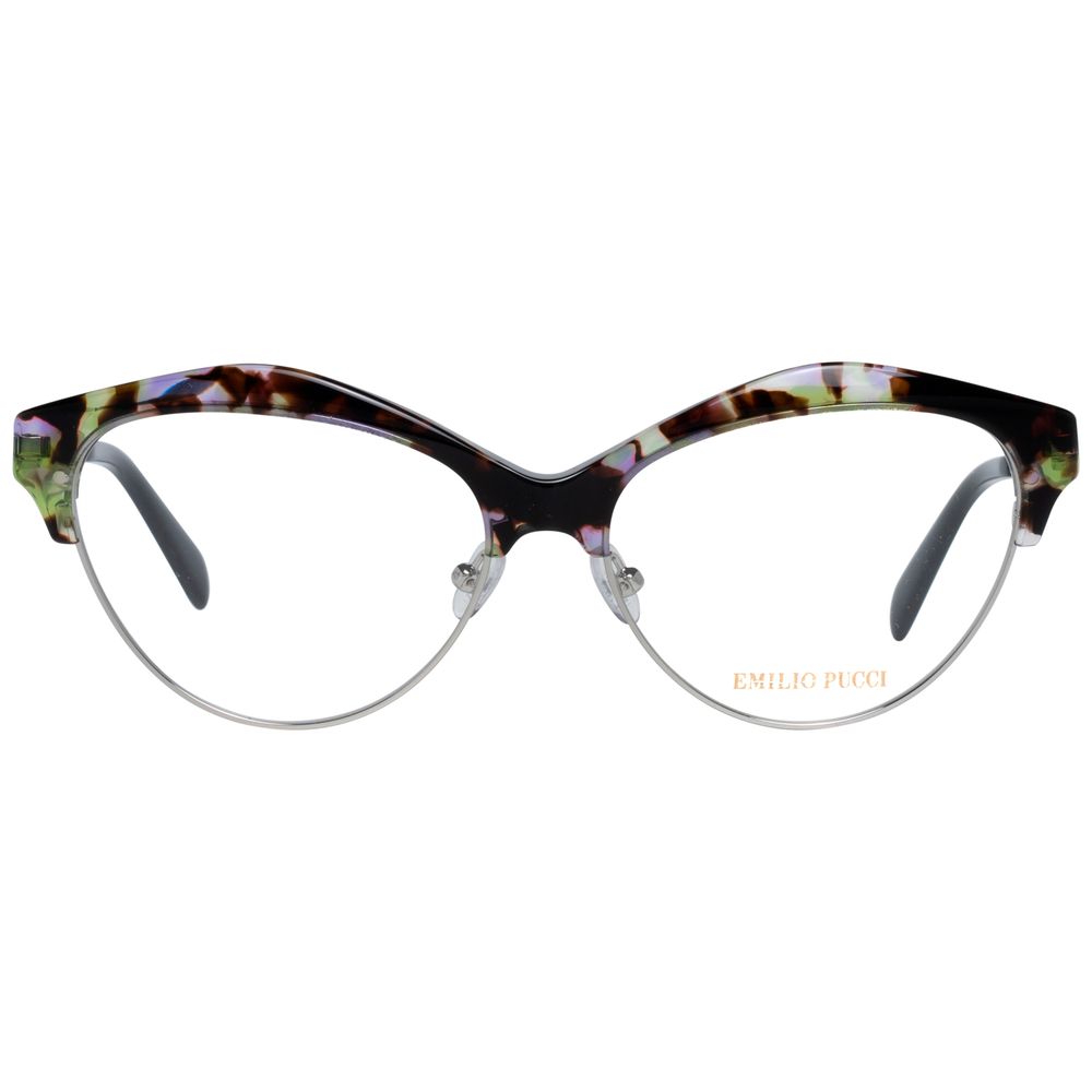 Emilio Pucci Brown Metal Glasses (Frames) - Luxe Marca