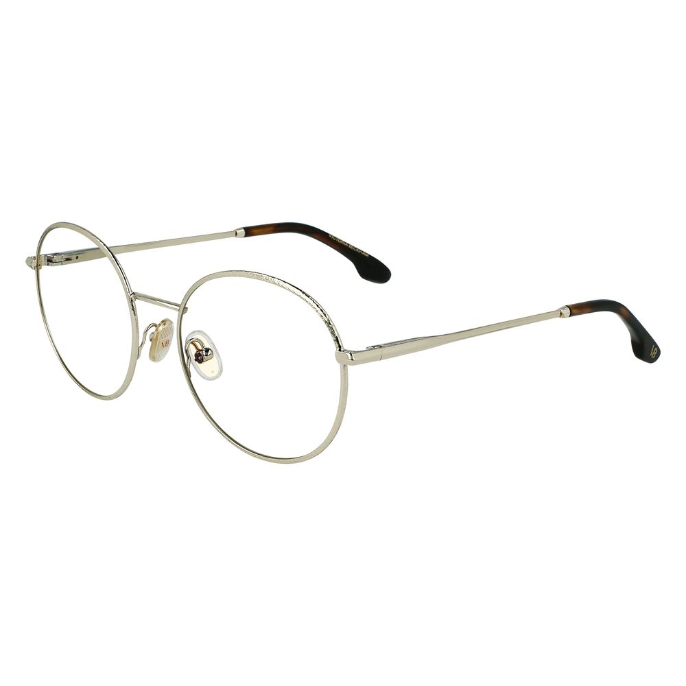 Victoria Beckham Gold Metal Glasses (Frames) - Luxe Marca