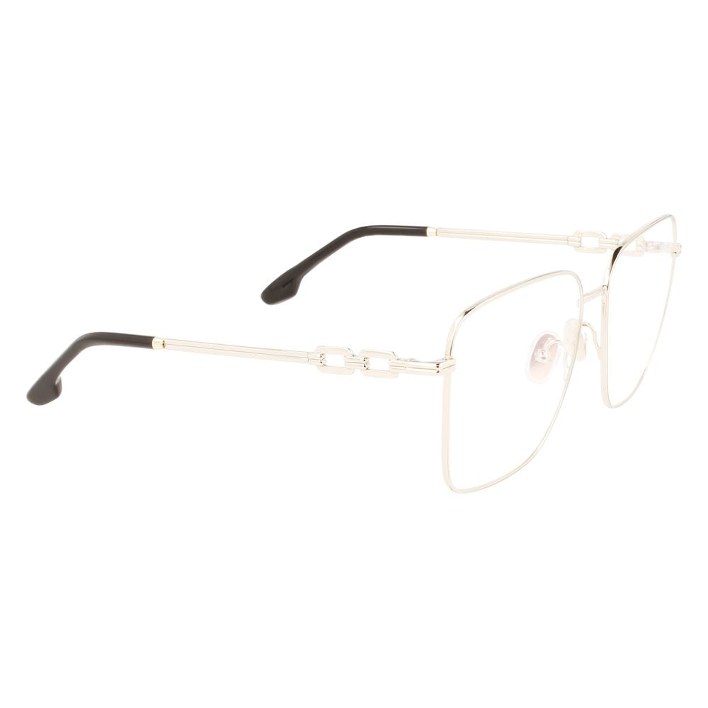 Victoria Beckham Gold Metal Glasses (Frames) - Luxe Marca