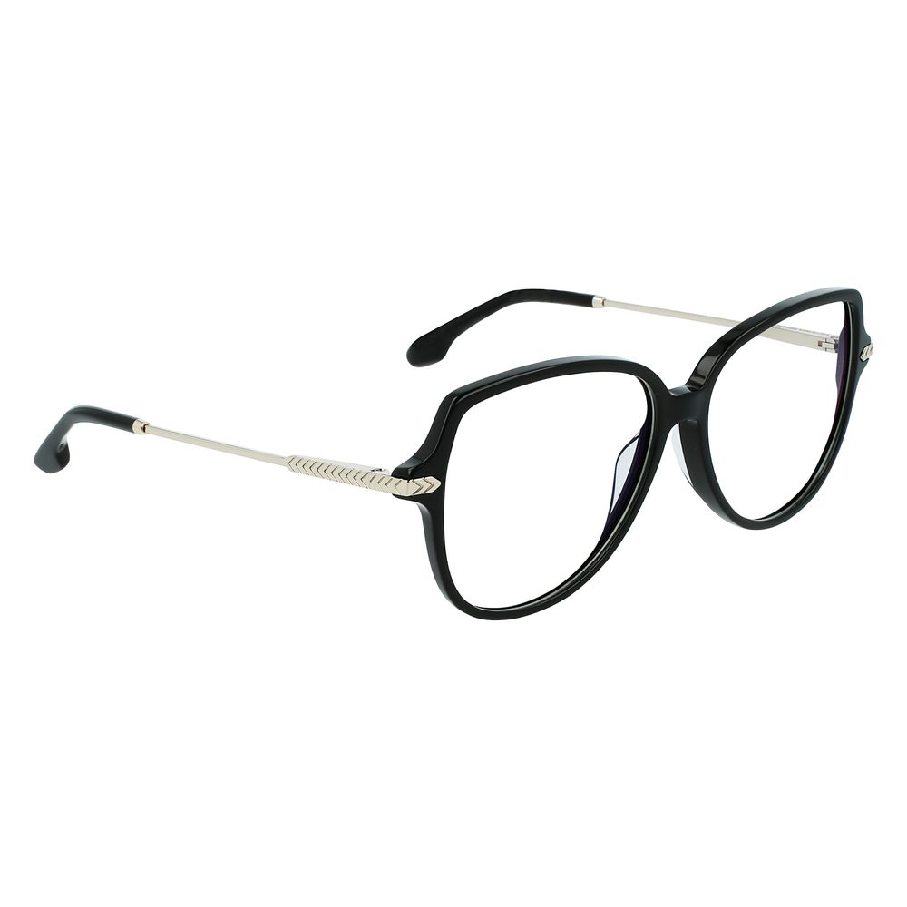 Victoria Beckham Black Acetate Glasses (Frames) - Luxe Marca