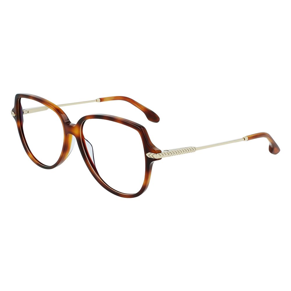 Victoria Beckham Brown Acetate Glasses (Frames) - Luxe Marca