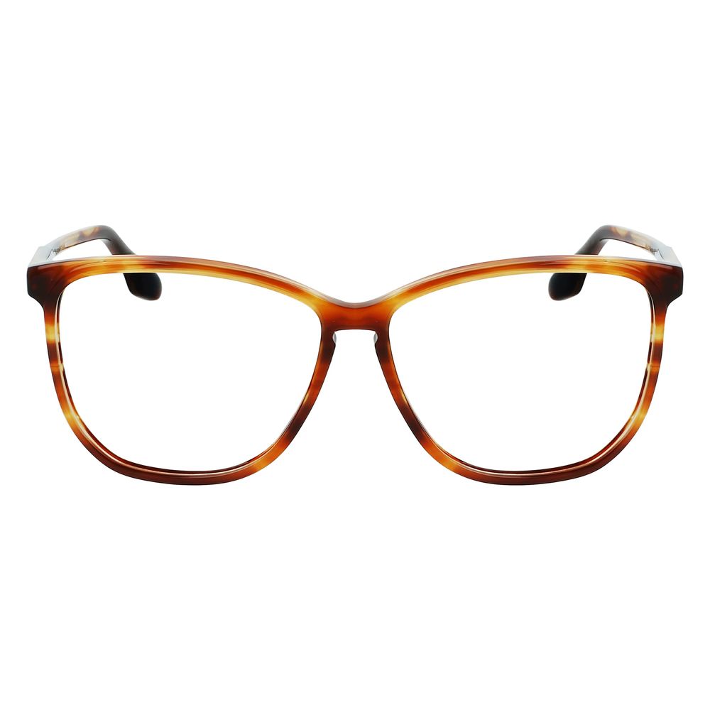 Victoria Beckham Brown Acetate Glasses (Frames) - Luxe Marca