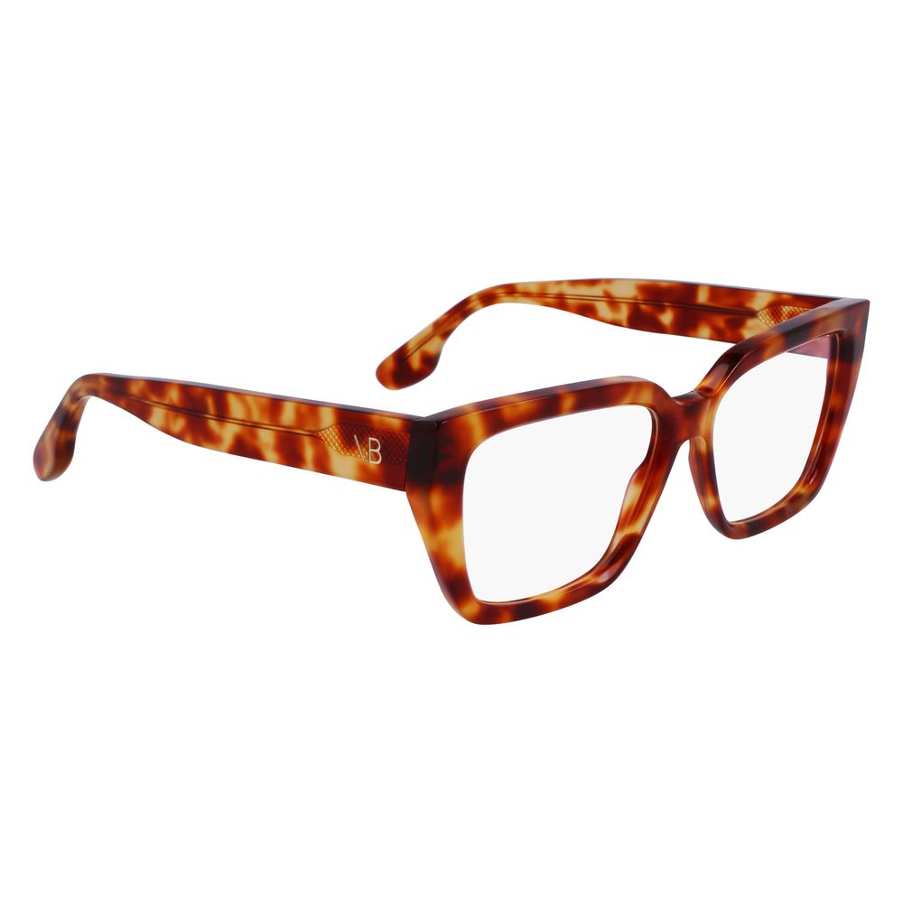Victoria Beckham Brown Acetate Glasses (Frames)