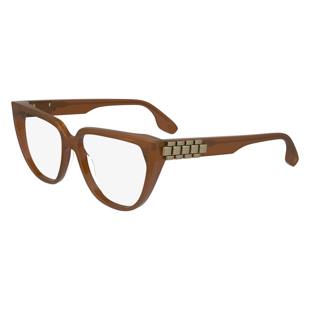Victoria Beckham Brown Acetate Glasses (Frames) - Luxe Marca