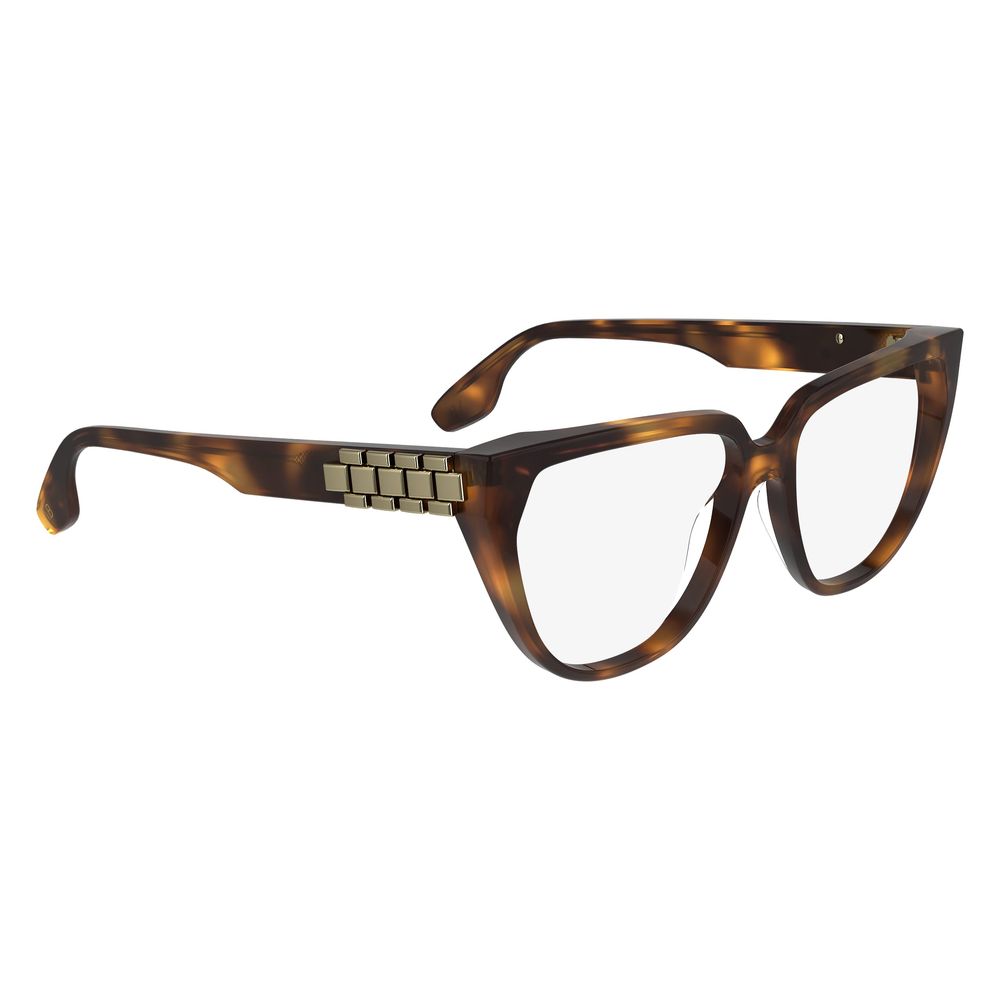 Victoria Beckham Brown Acetate Glasses (Frames) - Luxe Marca