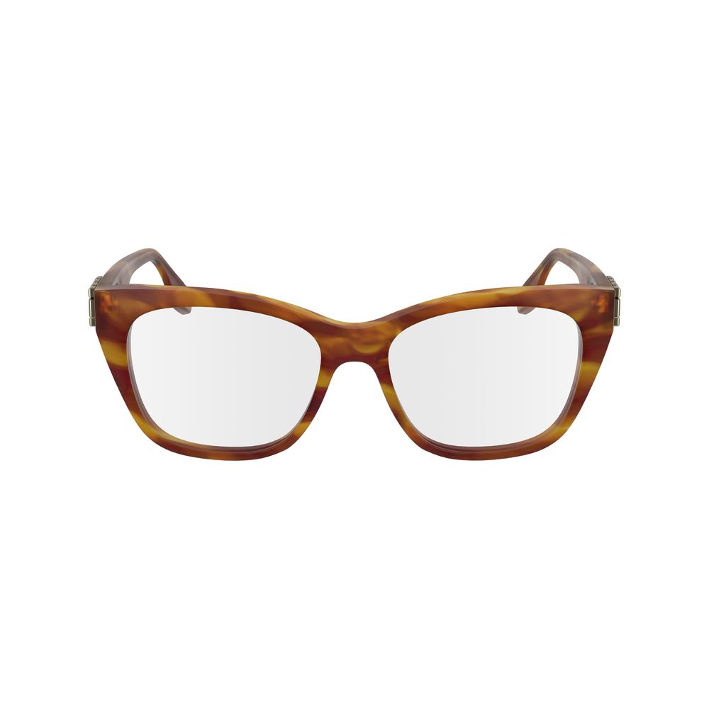 Victoria Beckham Brown Acetate Glasses (Frames) - Luxe Marca