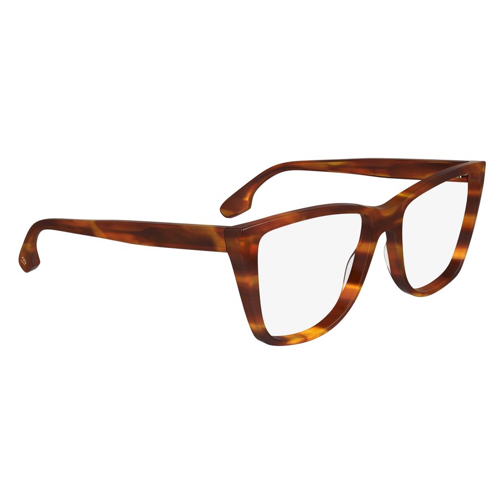 Victoria Beckham Brown Acetate Glasses (Frames) - Luxe Marca