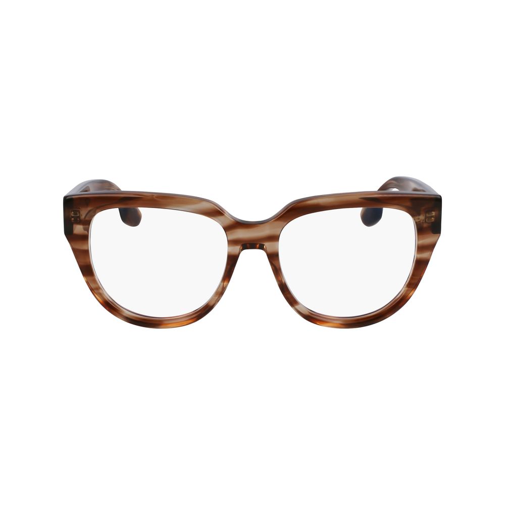 Victoria Beckham Brown Acetate Glasses (Frames) - Luxe Marca