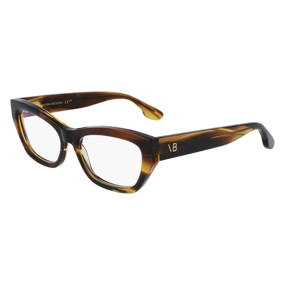 Victoria Beckham Brown Acetate Glasses (Frames) - Luxe Marca