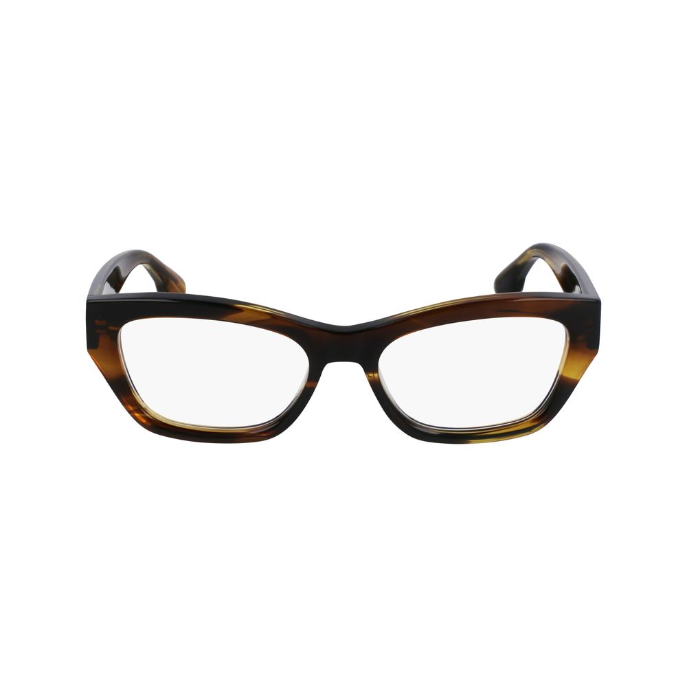 Victoria Beckham Brown Acetate Glasses (Frames) - Luxe Marca