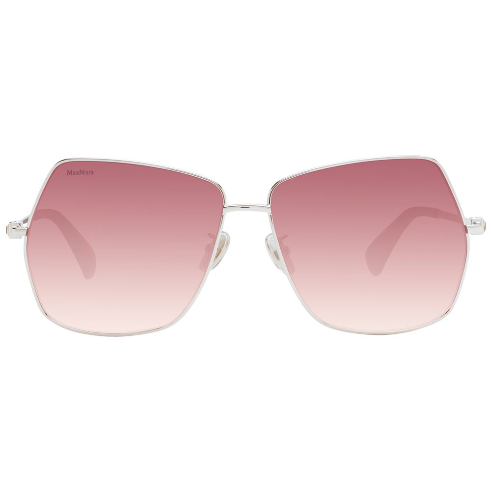 Max Mara Silver Metal Sunglasses - Luxe Marca