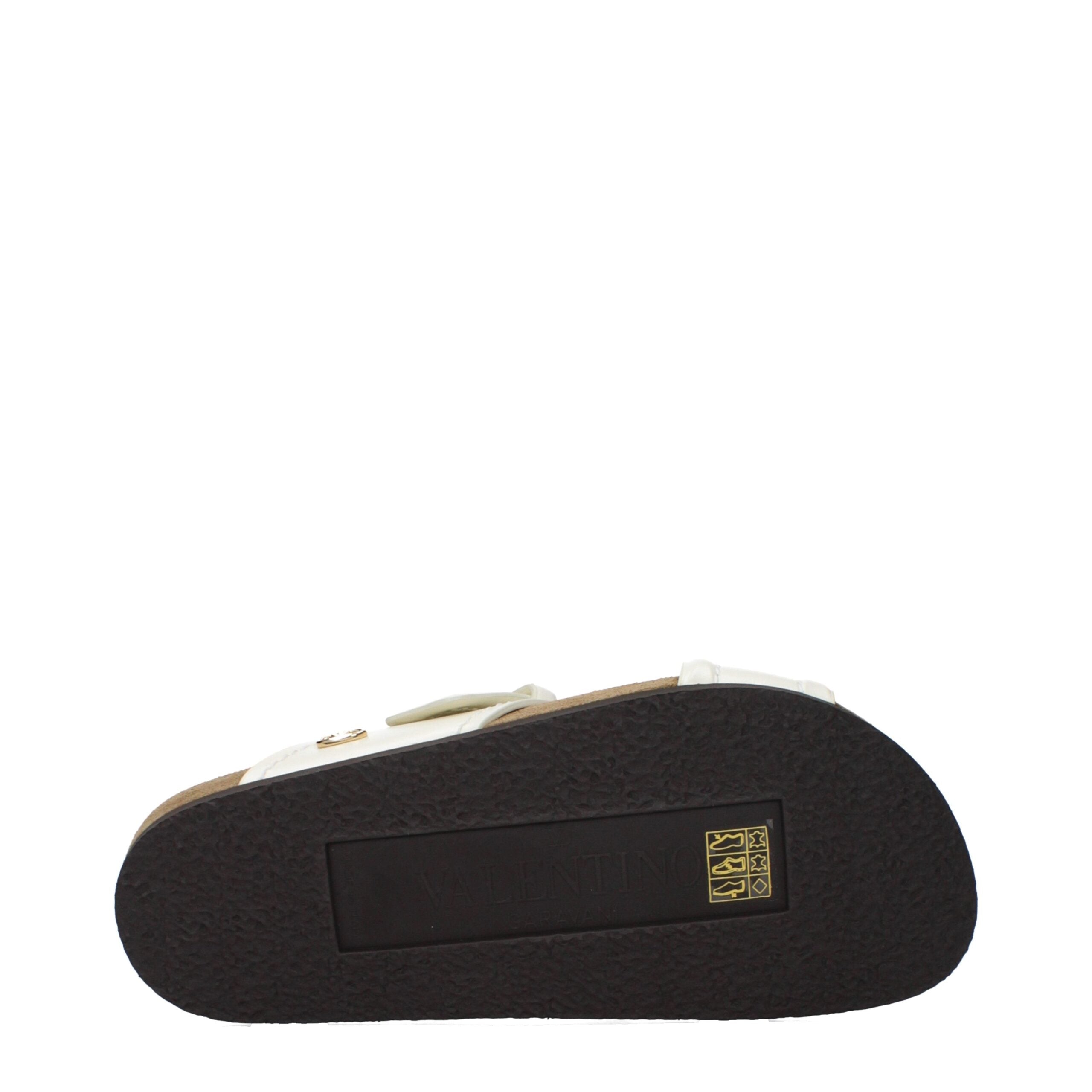 شباشب فالنتينو غارافاني من الجلد البيج