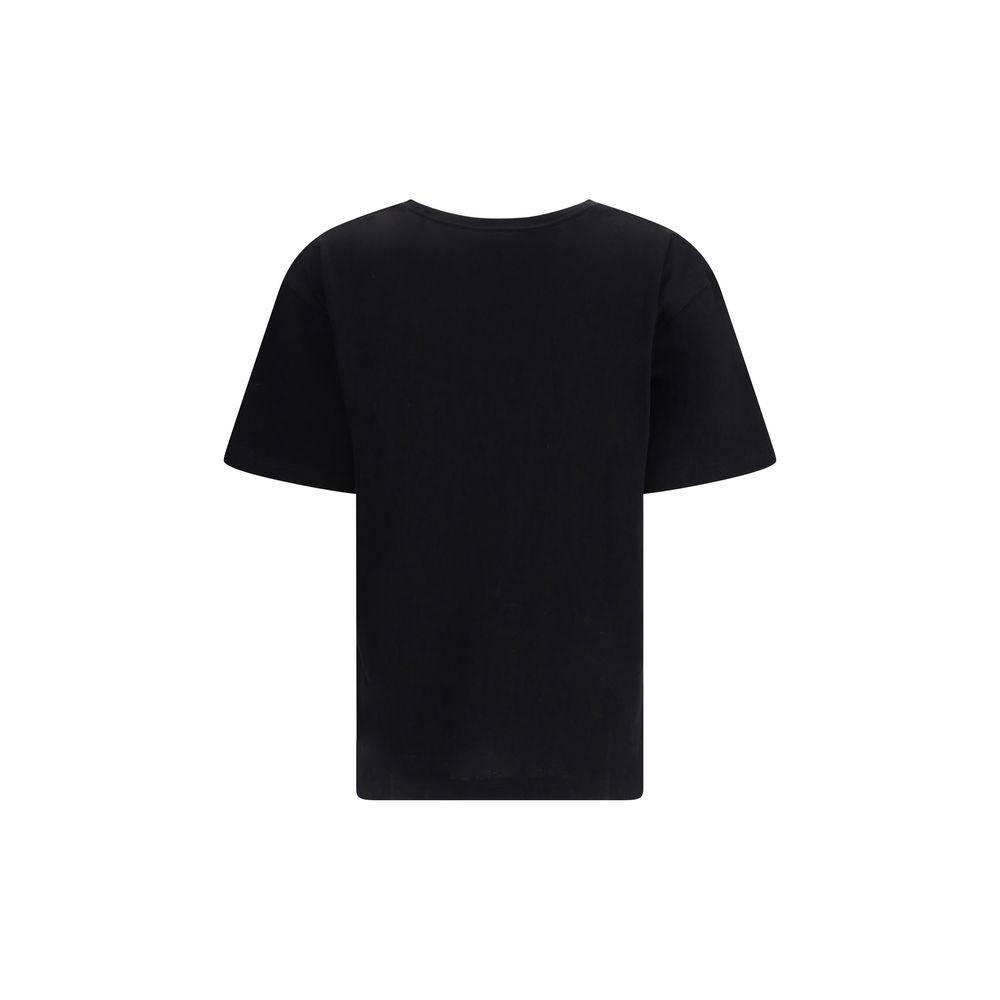 Valentino Black Cotton T-Shirt