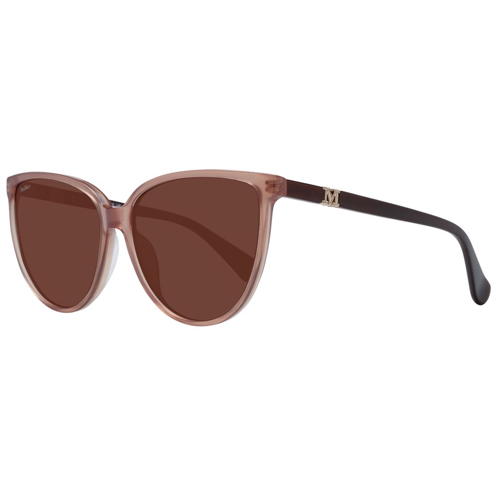 Max Mara Beige Plastic Sunglasses - Luxe Marca