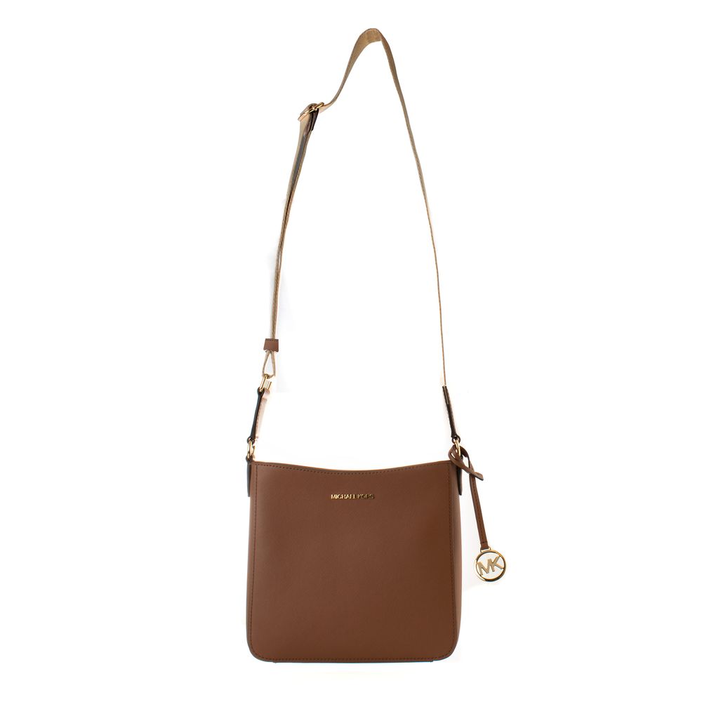 Michael Kors Brown Canvas Crossbody Bag - Luxe Marca