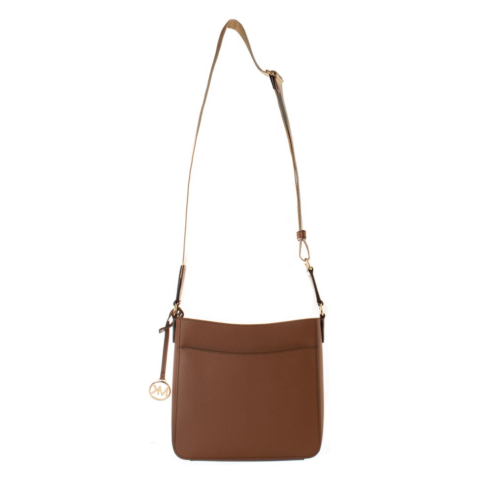 Michael Kors Brown Canvas Crossbody Bag - Luxe Marca