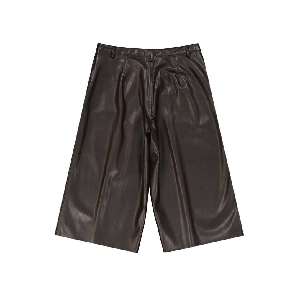 BLANCA VITA Brown Polyethylene Bermuda Shorts
