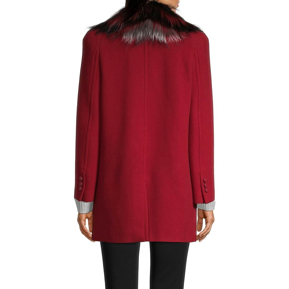 Fendi Multicolor Virgin Wool Coat - Luxe Marca