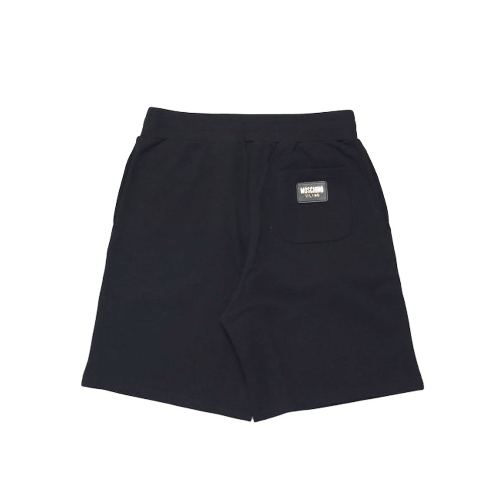 Moschino Couture Black Cotton Shorts
