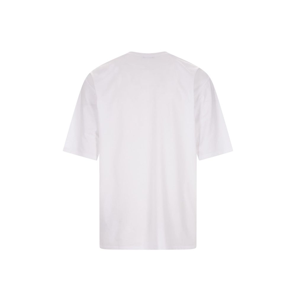Balmain White Cotton T-Shirt