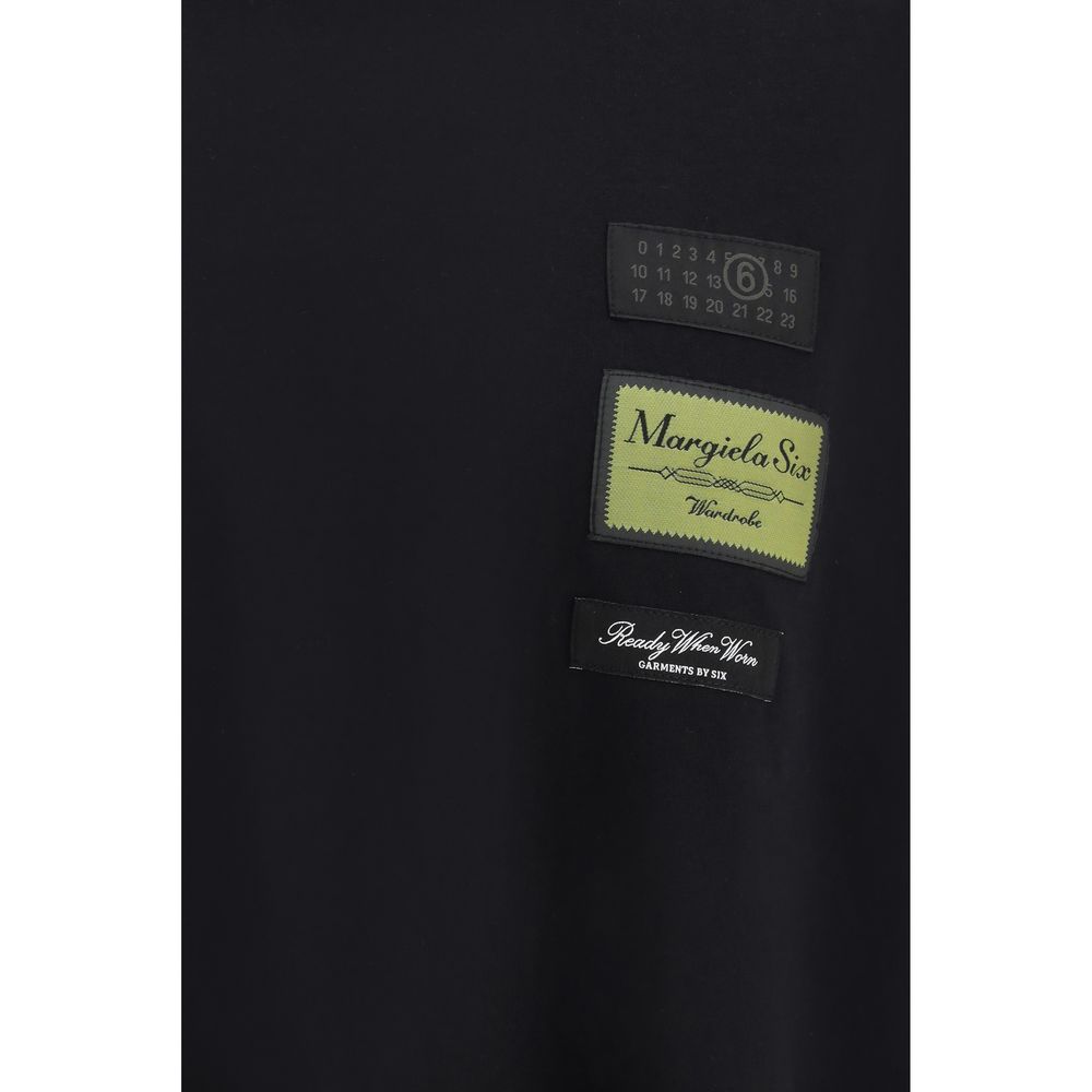MM6 Black Cotton Sportswear