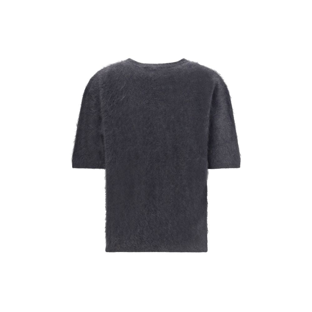 Lisa Yang Gray Cashmere Cashmere Sweater