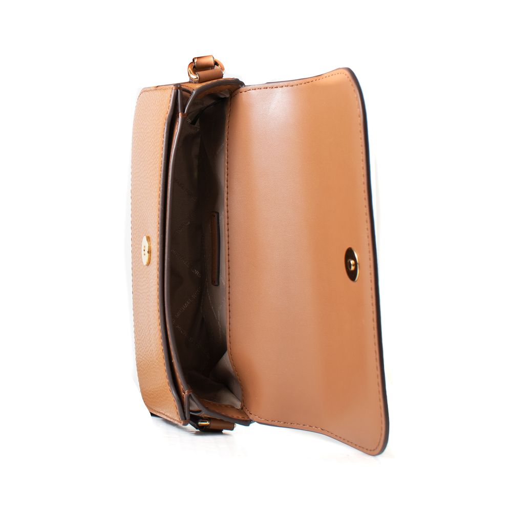 Michael Kors Brown Leather Crossbody Bag - Luxe Marca