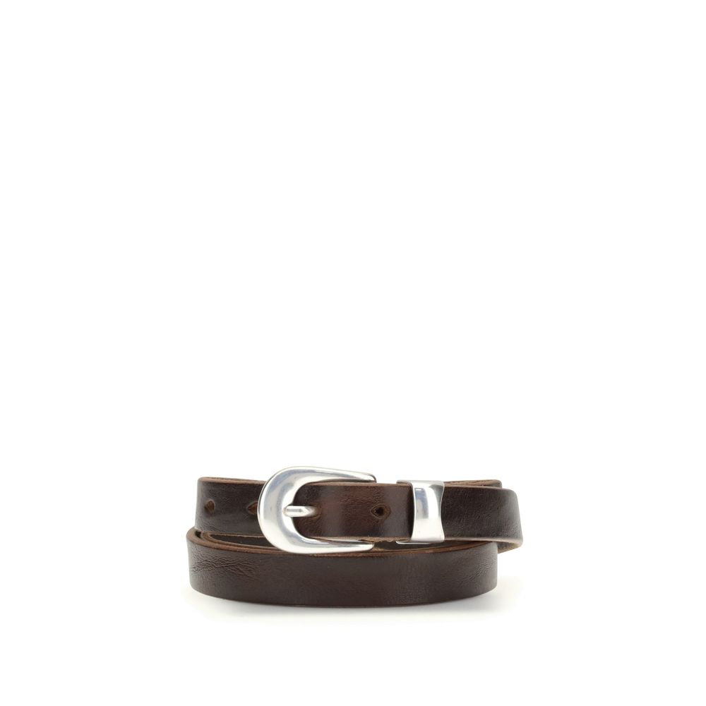 Our Legacy Brown Calf Leather Bos Taurus Regular Belt