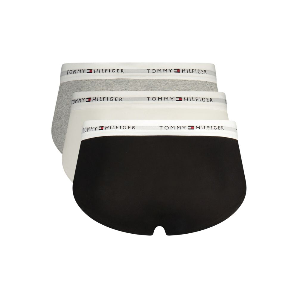 Tommy Hilfiger Grey Cotton Men's Briefs - Luxe Marca