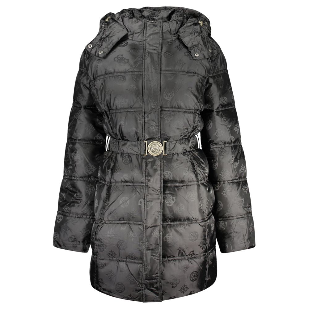 جاكيت نسائي أسود من البولياميد من Guess Jeans