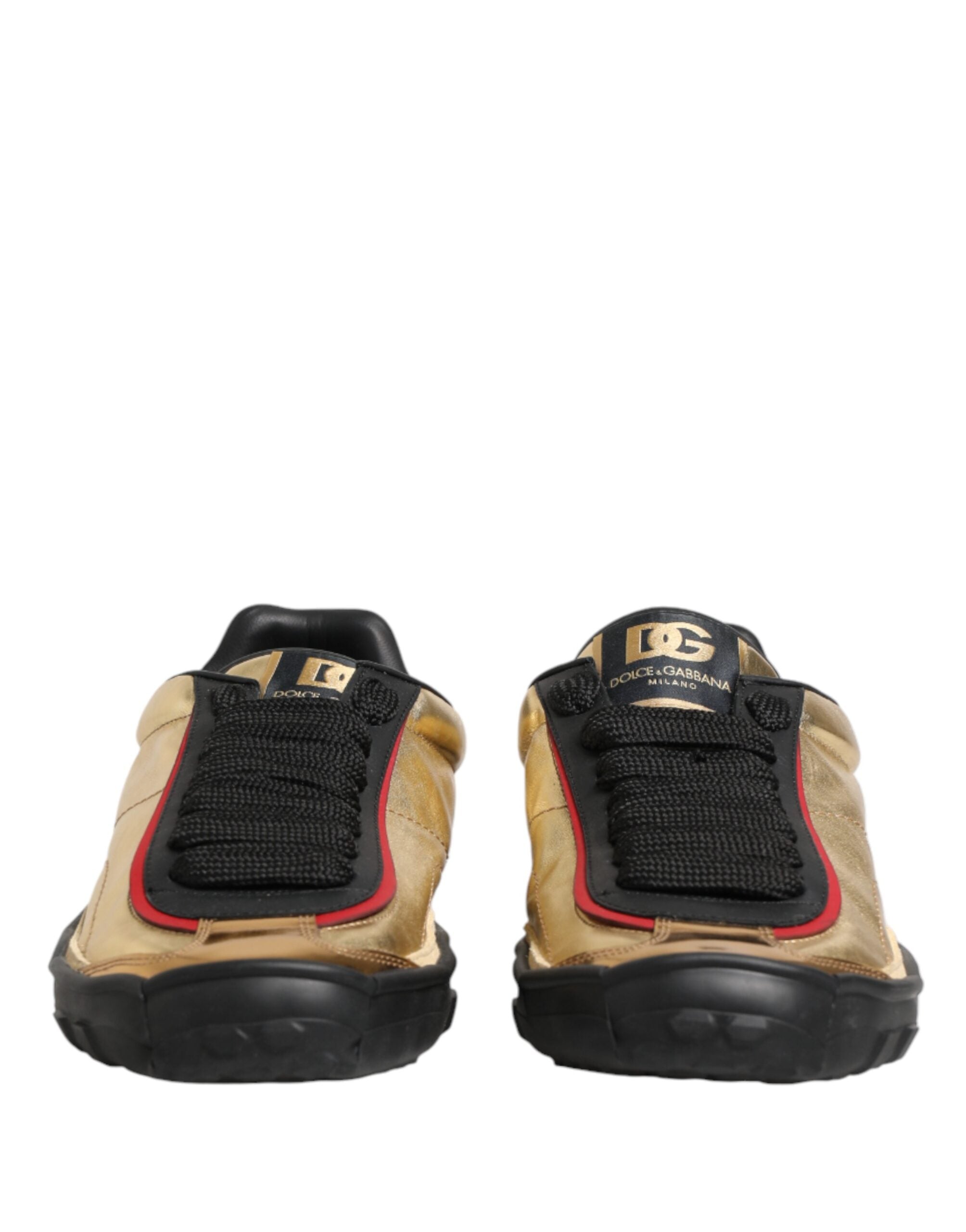 Dolce & Gabbana Multicolor Old Runner Lace Up Sneakers Shoes - Luxe Marca