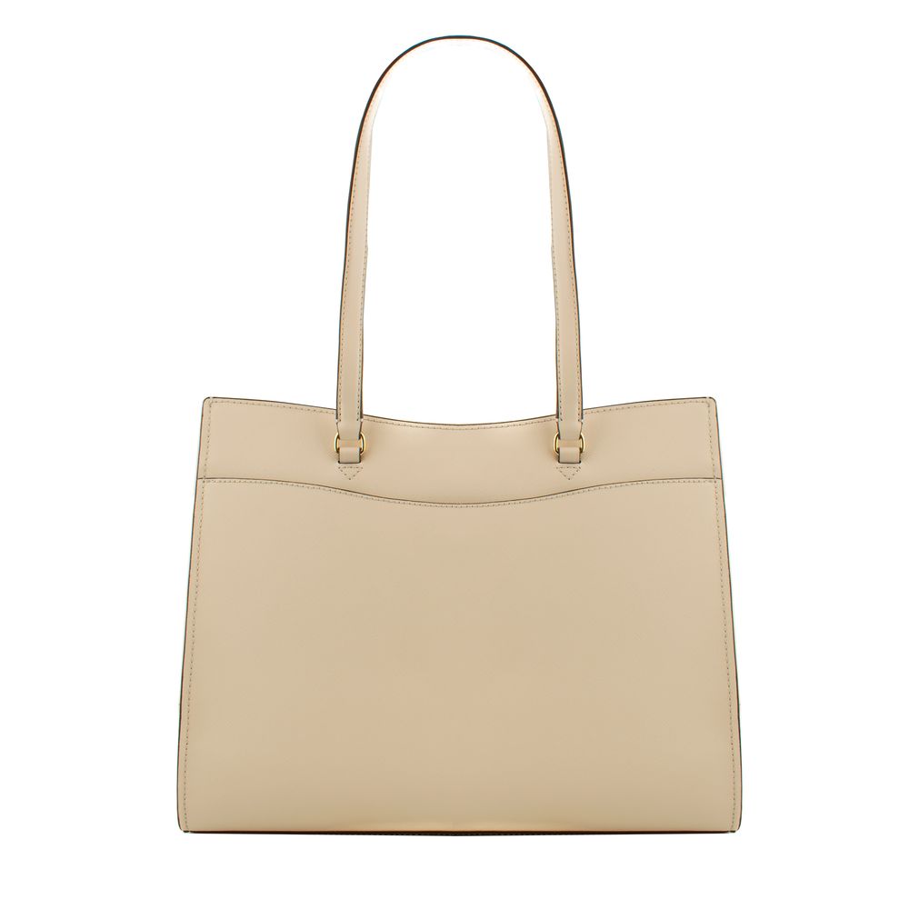 Michael Kors Beige Leather Tote Bag - Luxe Marca