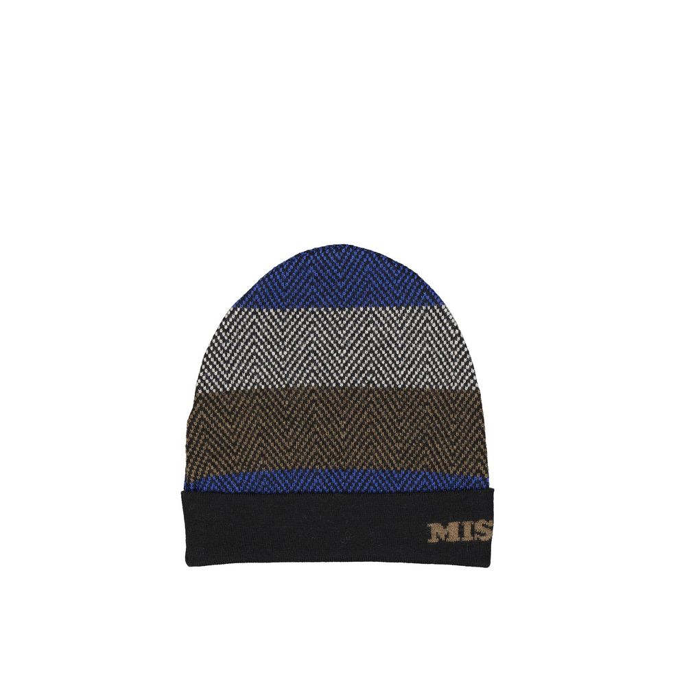 Missoni Blue Wool Beanie