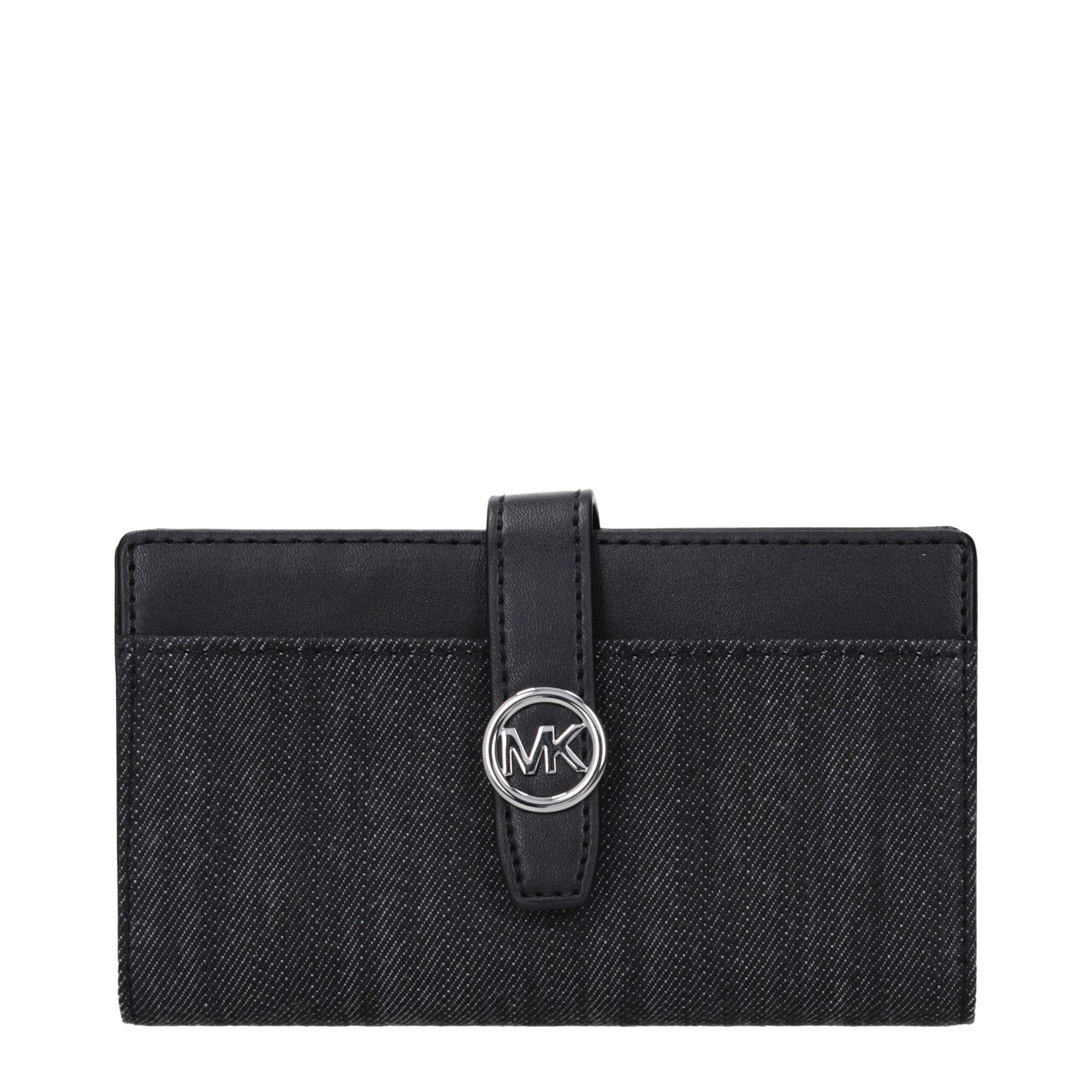 Michael Kors Black Fabric Wallet - Luxe Marca
