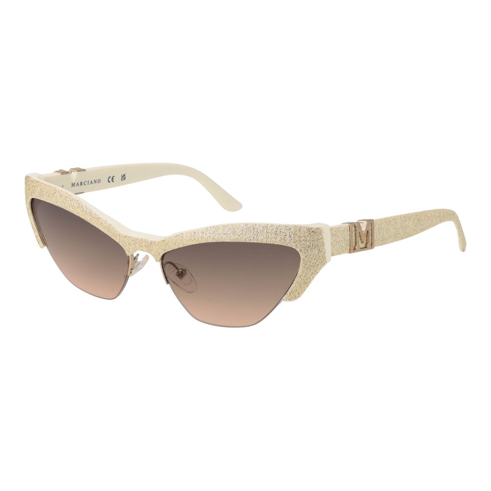 Marciano by Guess Beige Acetate Sunglasses - Luxe Marca