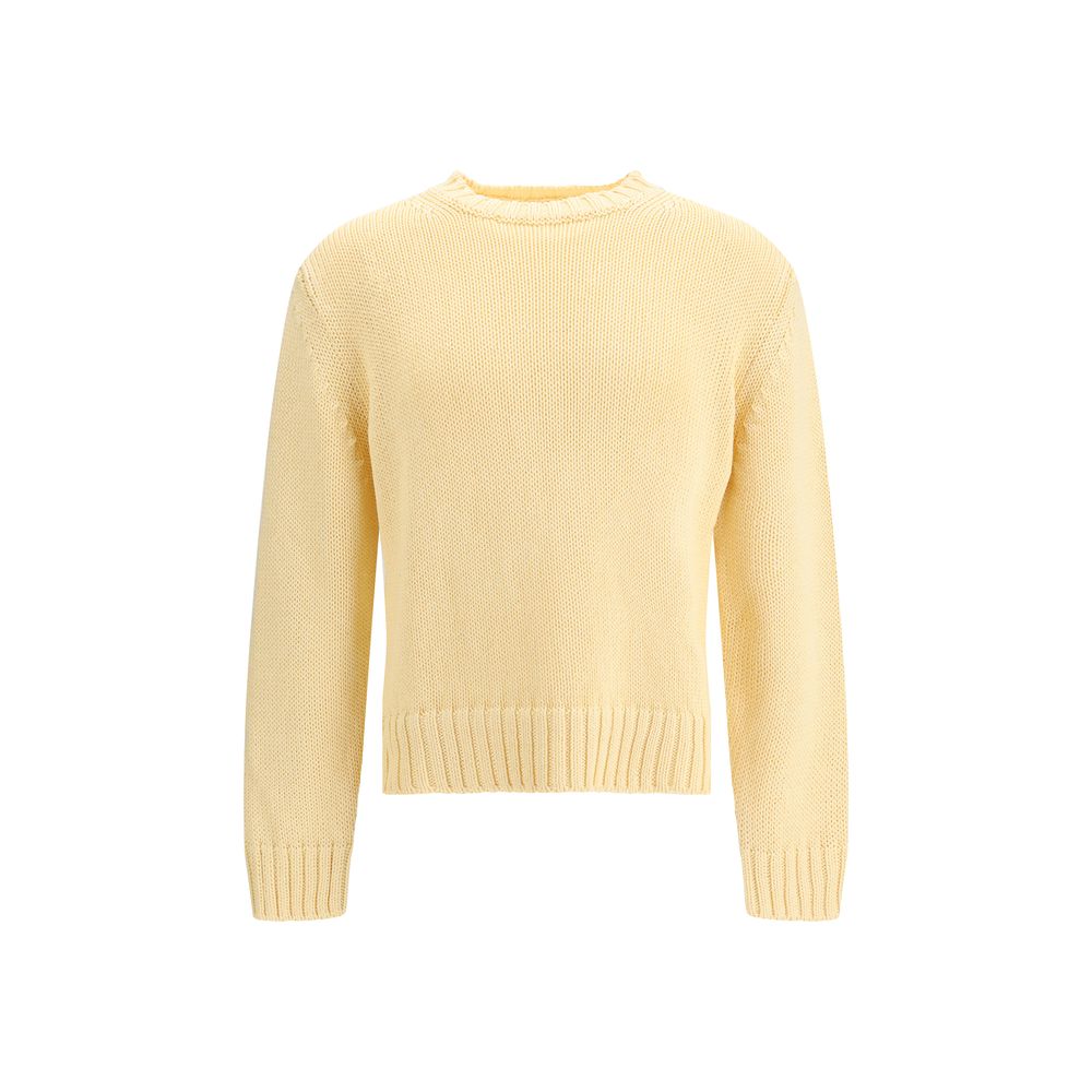 Sunflower Beige Cotton Sweatshirt
