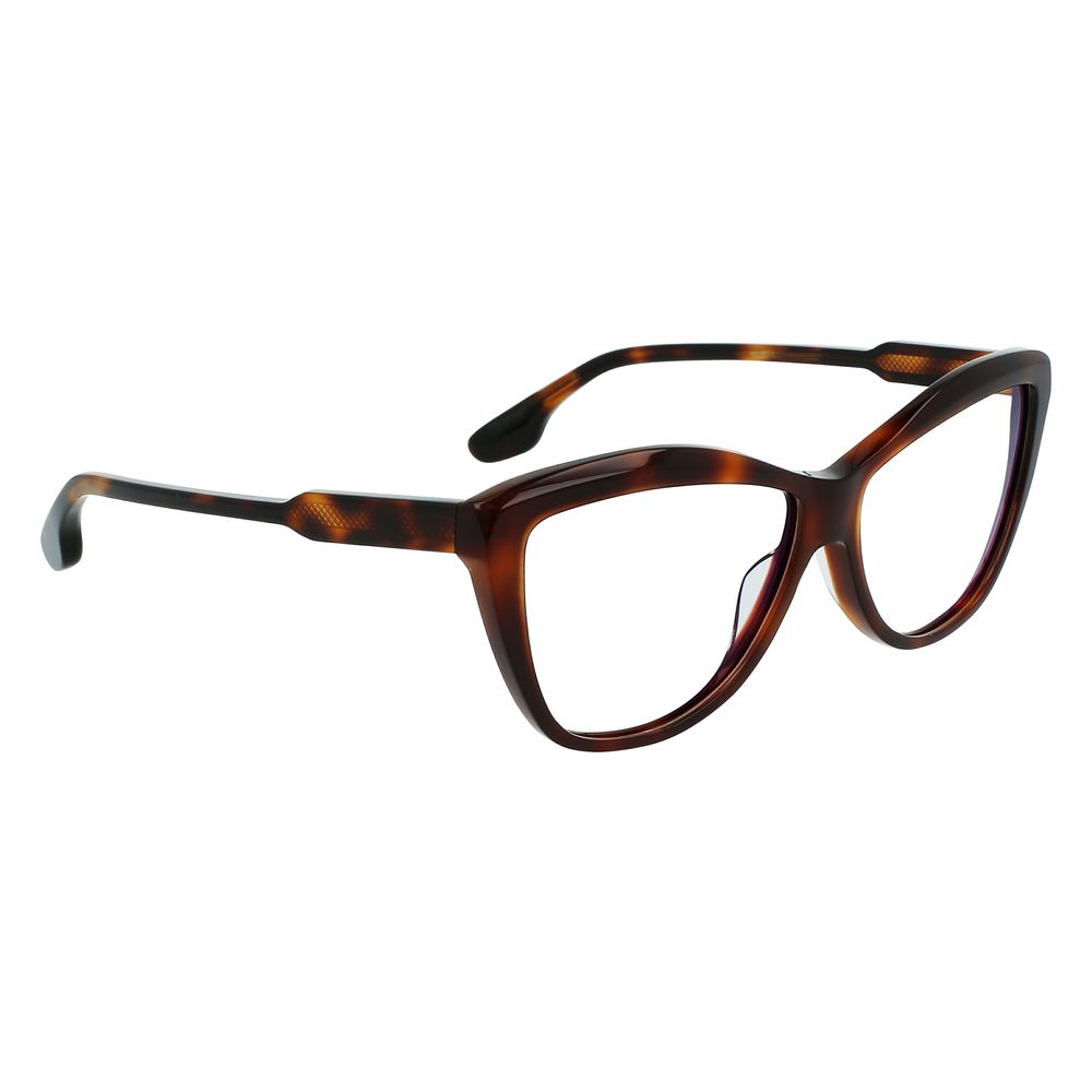 Victoria Beckham Brown Acetate Glasses (Frames) - Luxe Marca