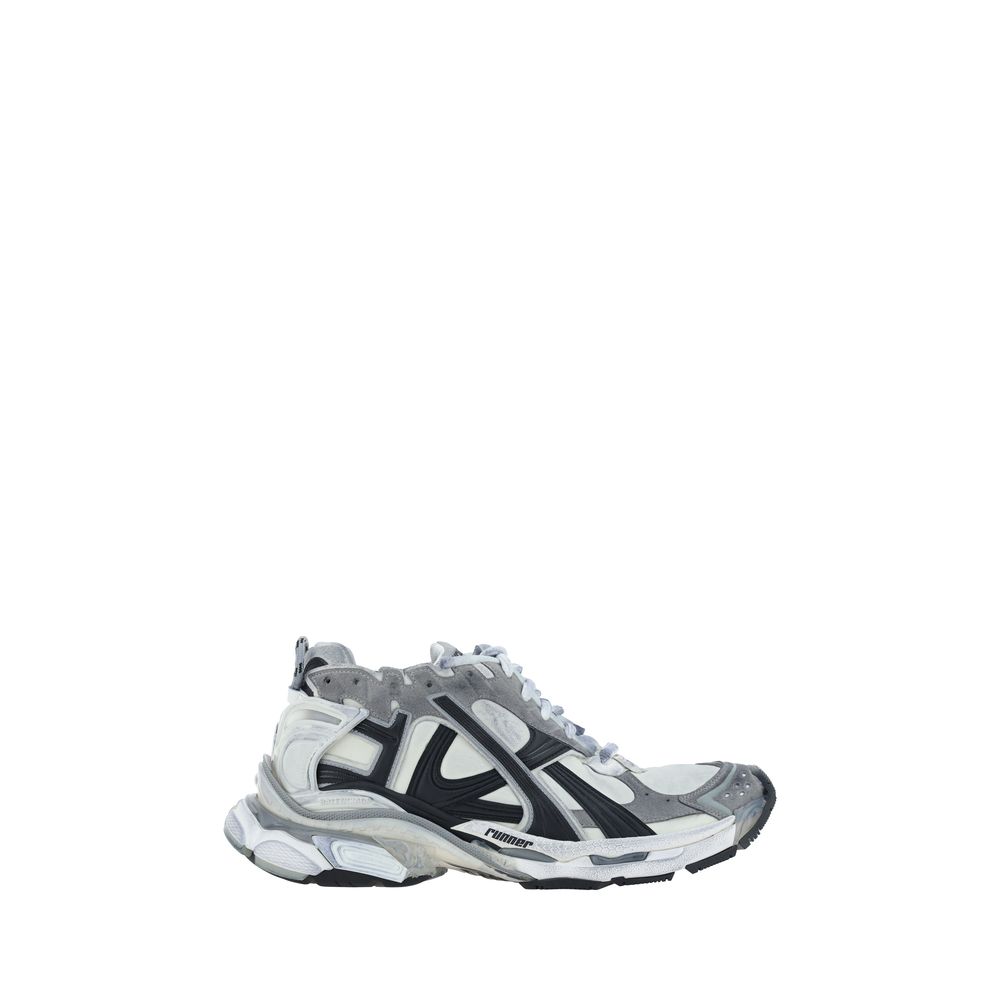 Balenciaga Gray Polyethylene Athletic Sneakers - Luxe Marca