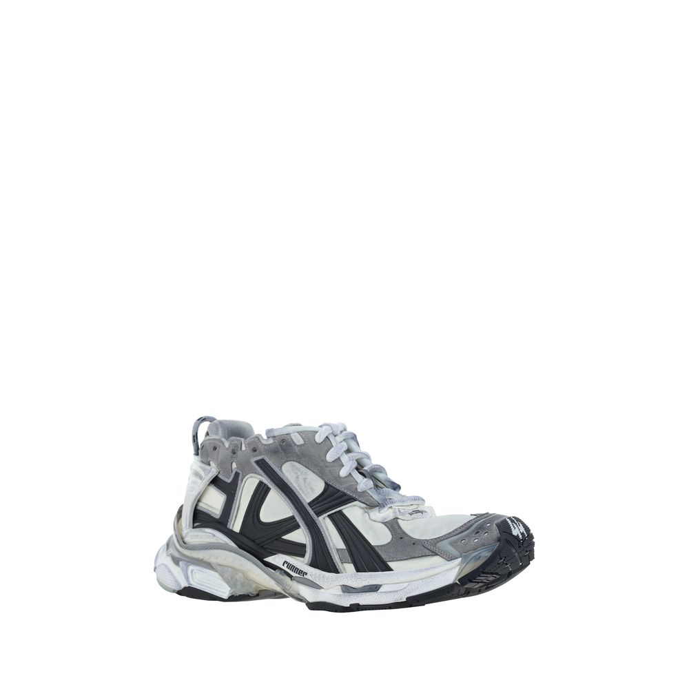 Balenciaga Gray Polyethylene Athletic Sneakers - Luxe Marca