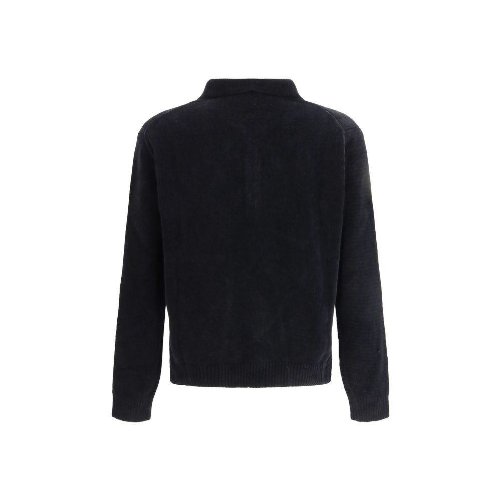 Sunflower Black Cotton Polo Shirt